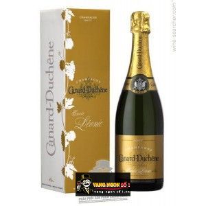 Rượu Champagne Canard Duchene Leonie Cuvee Brut - Rose bn1